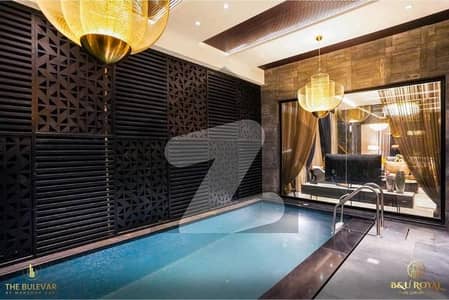 SWIMMING POOL FULL BASEMENT 1 KANAL BEAUTIFUL PLACE AVAILABLE FOR SALE IN DHA PHASE 6 NEAR TO DOLLMEN MALL