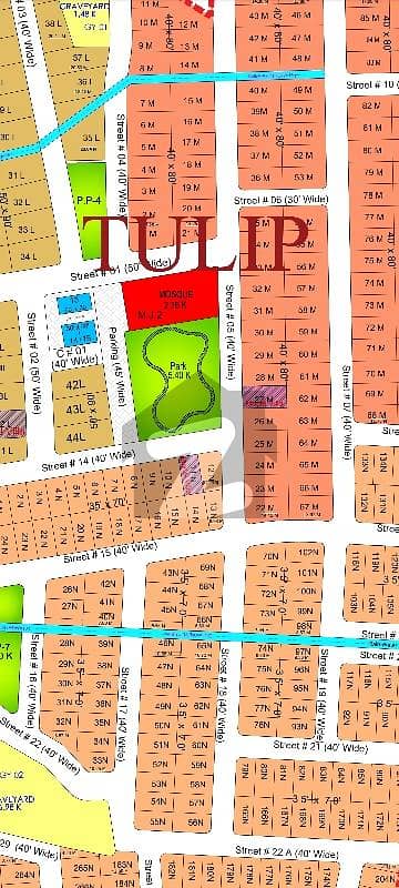 Tulip block plot for Sale Tulip block plot for Sale