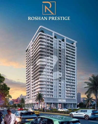 2 Bedrooms Apartments for Sale on Installments Roshan Prestige, Scheme 33