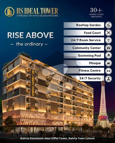 2 BHK In Bahria Downtown HS Ideal Tower A Project By Hafiz Sajjad Motors