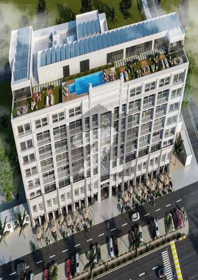 487 Square Feet Commercial Office For Sale In Etihad Town Takbeer Trade Center By Flag Square Developers