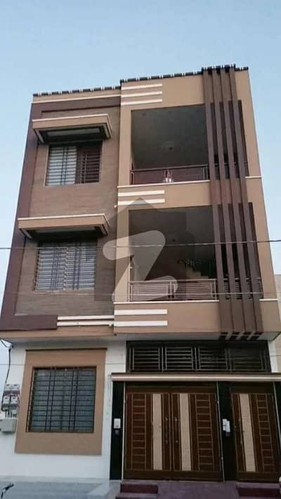 independent house 6 bedroom brand new Ground plus 2 zero Load shedding 24/7 water supply