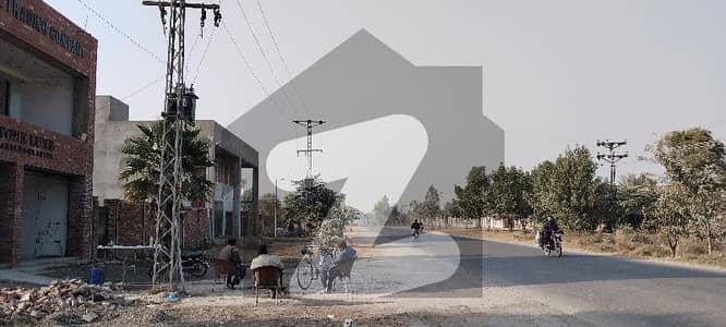 برکی روڈ کینٹ,لاہور میں 12 مرلہ رہائشی پلاٹ 84.0 لاکھ میں برائے فروخت۔