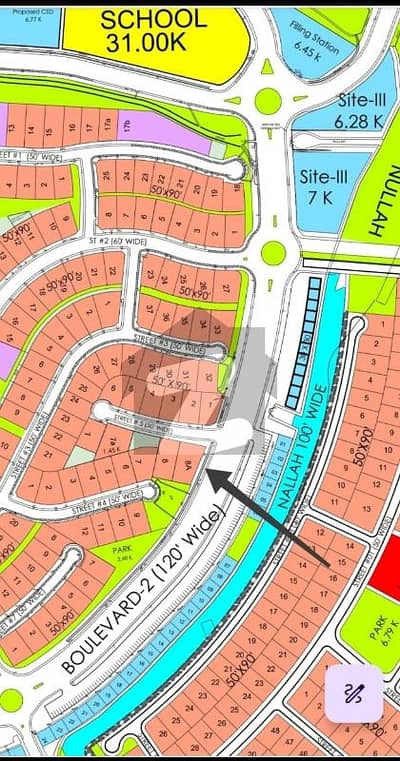 Plot 8 A. Street 5. Sector B. Serene City . DHA 3