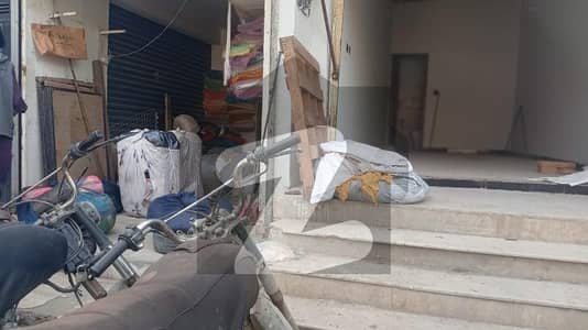 Shop For Rent In Nazimabad Paposh Sarafa Baazar For Saloon, Garments &Amp; Others