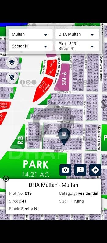ڈی ایچ اے فیز 1 ۔ سیکٹر این ڈی ایچ اے فیز 1,ڈی ایچ اے ڈیفینس,ملتان میں 1 کنال رہائشی پلاٹ 95.0 لاکھ میں برائے فروخت۔ ڈی ایچ اے فیز 1 ۔ سیکٹر این ڈی ایچ اے فیز 1,ڈی ایچ اے ڈیفینس,ملتان میں 1 کنال رہائشی پلاٹ 95.0 لاکھ میں برائے فروخت۔