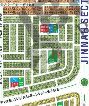 10 Marla With Possession On 200 Ft Main Boulevard Chenab Road Junctioned with 150 Ft Pine Avenue Road, LDA City Lahore.