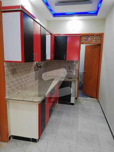 Luxury Leased 2 Bed Drawing & Dining 90 Sq. Yd Portion For Sale At Gwalior Society Sector 17A Scheme 33 Near By Karachi University Society.