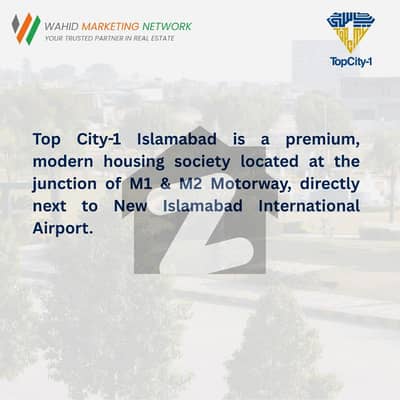 600 Sq Yards Commercial Plots for Sale in Kunwar Moiz Block Top City-1, Islamabad