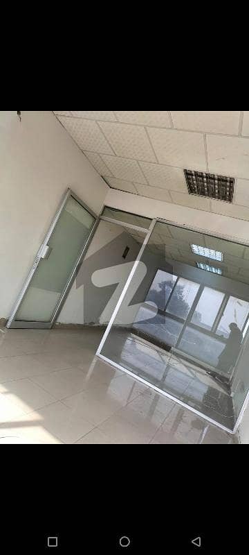 Property connect! F-10 markaz 400 sqft 3rd floor for rent -Glass partition installed