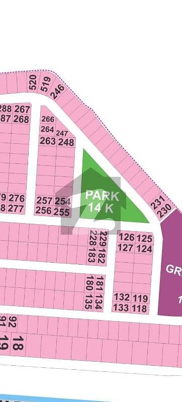23.5 Marla plot available for sale in DHA phase 8