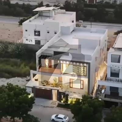 Luxury Living on Main Khy-e-Akram! 500 Sq Yds Modern Luxury Bungalow with Basement & Pool Phase 7 Ext, DHA Karachi