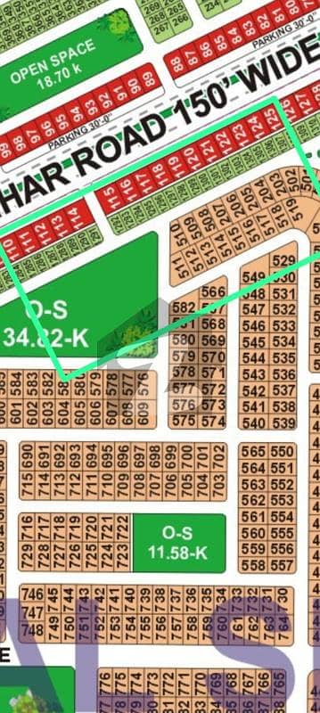 10 Marla Residential Plot For Sale In CC Block, LDA City Lahore