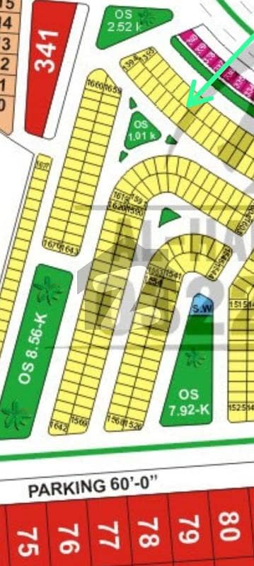 5th Ballot Plot for Sale in AA Block, LDA City Lahore