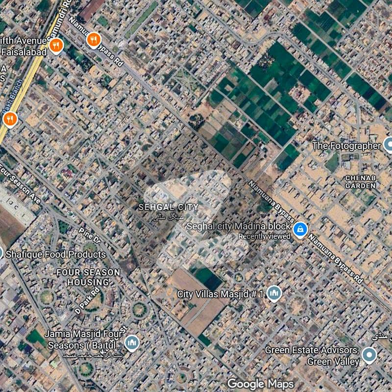 مدینه بلاک سمندری روڈ,فیصل آباد میں 6 مرلہ رہائشی پلاٹ 47.0 لاکھ میں برائے فروخت۔ مدینه بلاک سمندری روڈ,فیصل آباد میں 6 مرلہ رہائشی پلاٹ 47.0 لاکھ میں برائے فروخت۔