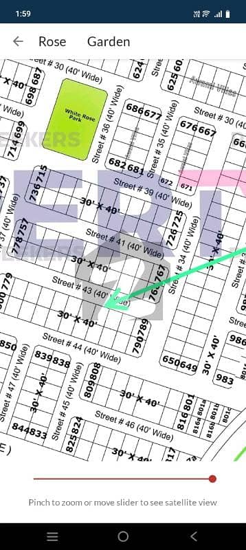 Bahria Town Rawalpindi Rose Garden Zone 1 Plot Sale