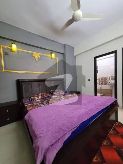2 bed furnished appartment available for rent at samama gulberg green islamabad