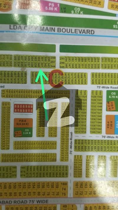 ایل ڈی اے سٹی فیز 1 ۔ بلاک سی ایل ڈی اے سٹی فیز 1 - جناح سیکٹر,ایل ڈی اے سٹی فیز 1,ایل ڈی اے سٹی,ایل ڈی اے روڈ,لاہور میں 10 مرلہ رہائشی پلاٹ 90.0 لاکھ میں برائے فروخت۔