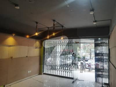 Ground Floor Shop Available For Rent In Blue Area, Jinnah Avenue, Islamabad.