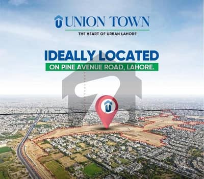 BOOK YOUR DREAM RESIDENTIAL 10 MARLA PLOT ON EASY INSTALMENTS BOOKING ONLY 74 LAC 95 THOUSAND UNION TOWN