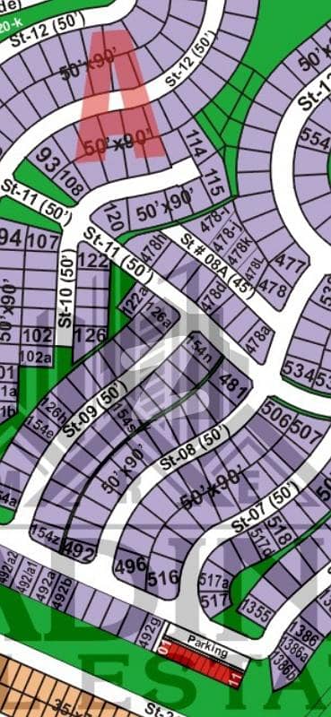 Corner plot Bahria Town phase 8 A block