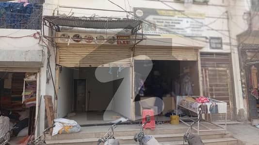 Commercial Shop For Rent In Nazimabad Paposh Sarafa Baazar For Saloon, Garments & Others