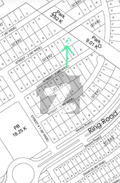 مارگلہ انکلیو مارگلہ ایونیو,اسلام آباد میں 1 کنال رہائشی پلاٹ 6.5 کروڑ میں برائے فروخت۔