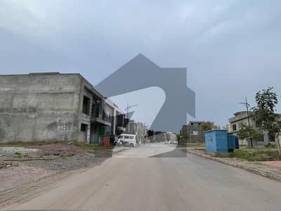 Sector I, 5 Marla Corner Plot with 2 Marla Extra Land Boulevard Paid For Sale