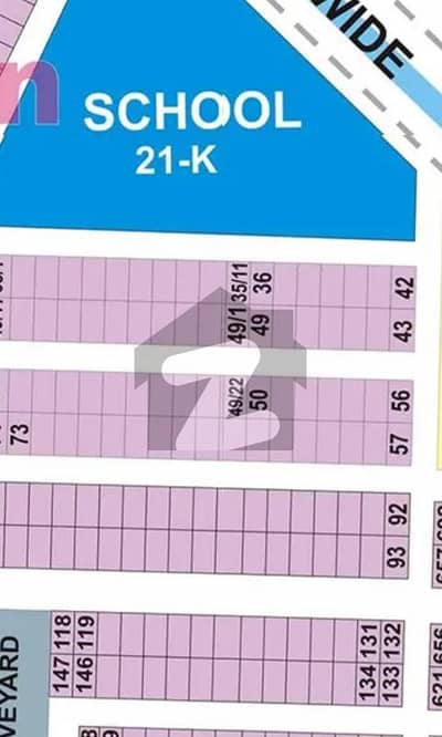 10 marla plot for sale , dha 9town