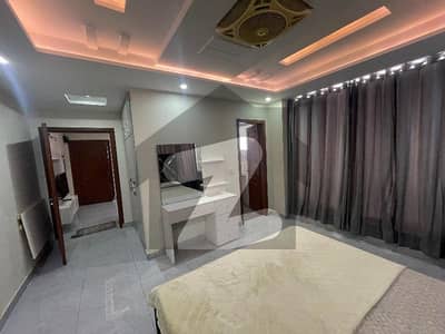 1 Bedroom Fully Furnished Flat Available For Rent In Sector C Jasmine Block Bahria Town Lahore