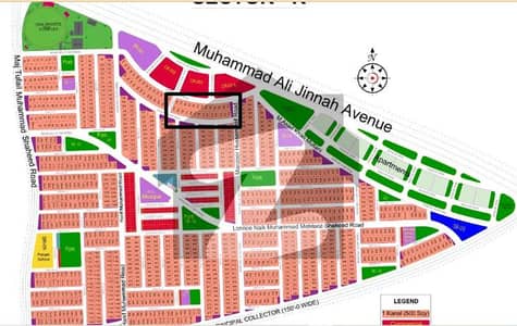1 Kanal Ready for Possession Residential Plot for Sale Sector R, DHA Multan