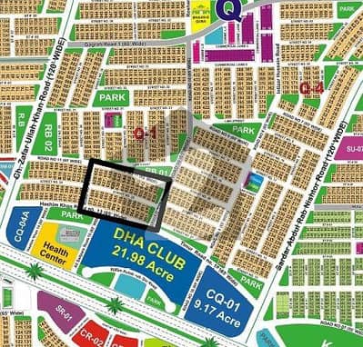 Prime 1 Kanal Residential Plot Available Sector Q, DHA Multan