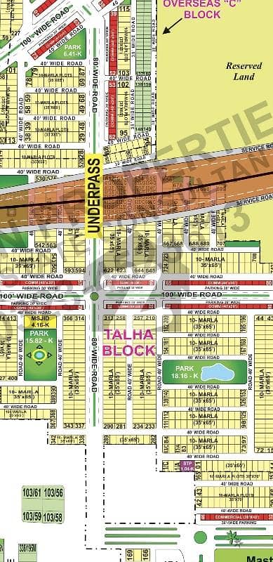 10 Marla Open form Plot For Sale Talha Block Bahria Town Lahore