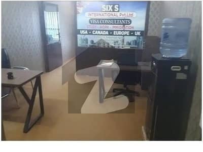 Fully Funished Area 360 Square Feet Brand New Corporation Office Available For Rent In MM ALAM ROAD Gulberg 3 Lahore