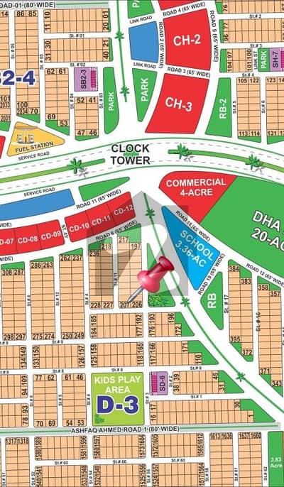ڈی ایچ اے فیز 1 ۔ سیکٹر ڈی ڈی ایچ اے فیز 1,ڈی ایچ اے ڈیفینس,ملتان میں 1 کنال رہائشی پلاٹ 85.0 لاکھ میں برائے فروخت۔