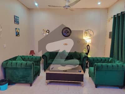 Fully Furnished 5 Marla Ground Floor Apartment Located In Prime Commercial Area Of Bahria Town Awami Sector 6, Facing Commercial Market, Near Main Boulevard Double Road, Dolphin Chowk, Eiffel Tower Park, Park & Mosque, Ideal For Living, Investment, Rental Or Airbnb With Excellent Location, Easy Access And High Footfall