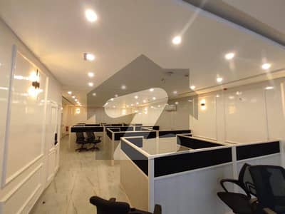 Fully Furnished 08-Marla Office on 2nd Floor, Courtyard Facing Ideal for Software House
