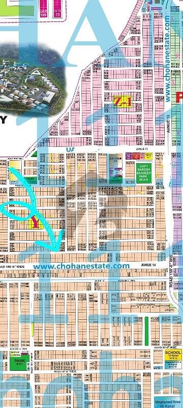 1 kanal Pair Plot in Block Y phase 7 DHA for sale