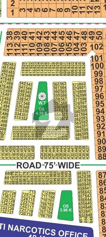 LDA city Lahore N block 5 Marla facing park on ground carpeted road possession coming soon near 300 ft road hot location plot for sale in reasonable price