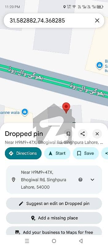 Business oriented Location