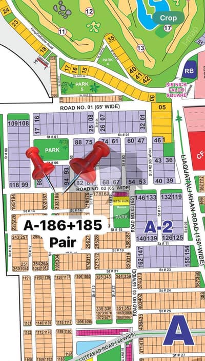 ڈی ایچ اے فیز 1 ۔ سیکٹر اے ڈی ایچ اے فیز 1,ڈی ایچ اے ڈیفینس,ملتان میں 2 کنال رہائشی پلاٹ 2.1 کروڑ میں برائے فروخت۔