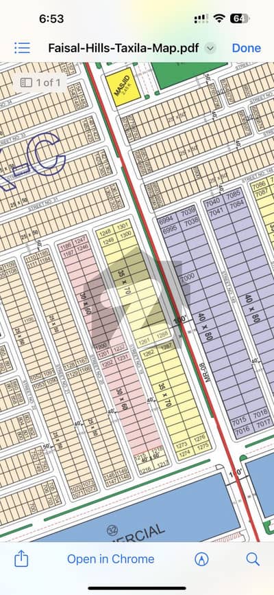 فیصل ہلز - بلاک سی فیصل ہلز,اسلام آباد میں 8 مرلہ رہائشی پلاٹ 70.0 لاکھ میں برائے فروخت۔