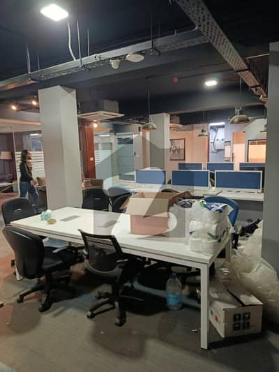Blue area office 4200 square feet jinnah avenue fully furnished for rent