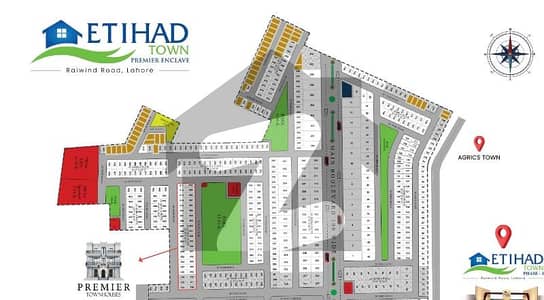 5 Marla Plot for Sale in Etihad Town Phase 1 Raiwind Road Lahore
