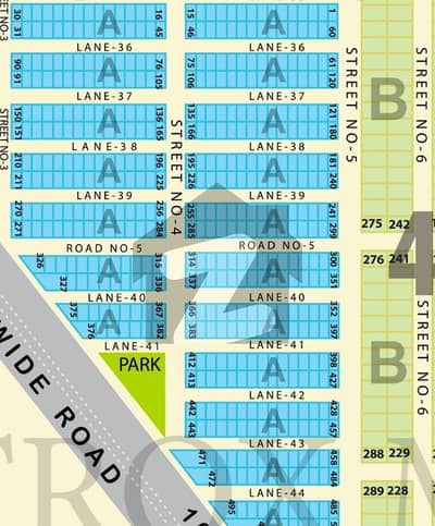 سعدی ٹاؤن سکیم 33,کراچی میں 5 مرلہ رہائشی پلاٹ 1.4 کروڑ میں برائے فروخت۔