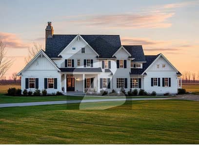 8 Kanal Farm House On Easy Instalments Available For Sale In Etihad Town, Sialkot.