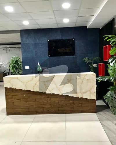 Fully Furnished 4000-SQF Ready to Move Office Space available For Rent Total: 4000-SQF 2nd Floor Lift available Location: jinnah Avenue Blue Area Islamabad.