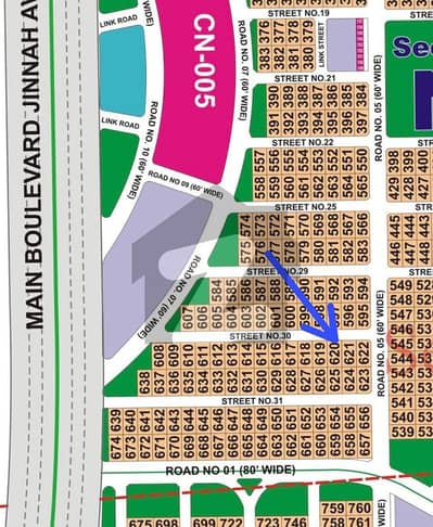 ڈی ایچ اے ڈیفنس ۔ سیکٹر این ڈی ایچ اے ڈیفینس,بہاولپور میں 1 کنال رہائشی پلاٹ 55.0 لاکھ میں برائے فروخت۔