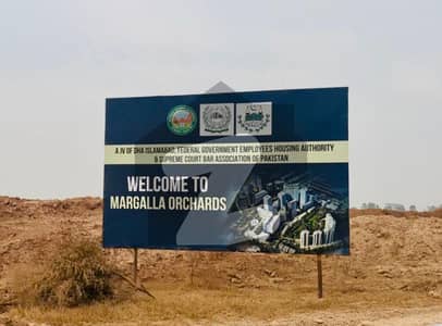 One Kanal Residential Plot For Sale In Margalla Orchards