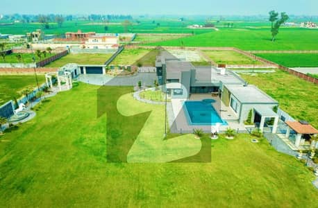 1 Kanal Farmhouse Plot for Sale at Investor Rate Farmers Farms Houses Phase 6, Barki Road